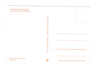 Ansichtskarte Barockmuseum Schloss Moritzburg bei Dresden / L1-70