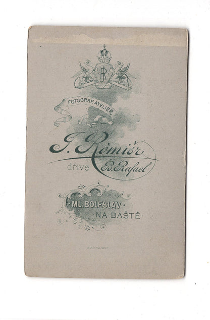 Fotografie Damenportrait - Ml. Boleslav um 1900 / CDV C1-08