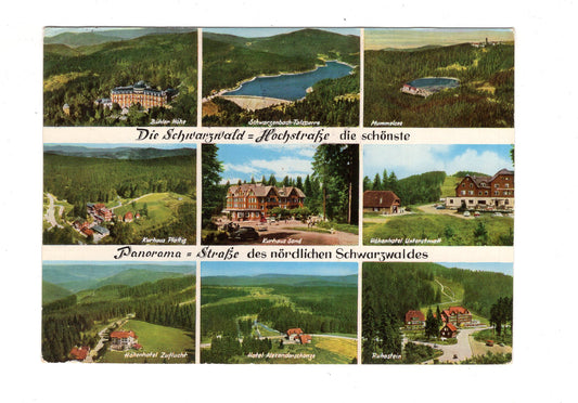 Ansichtskarte Die Schwarzwald-Hochstraße / G1-63