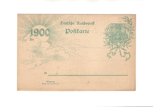 Ansichtskarte Deutsche Reichspost Postkarte