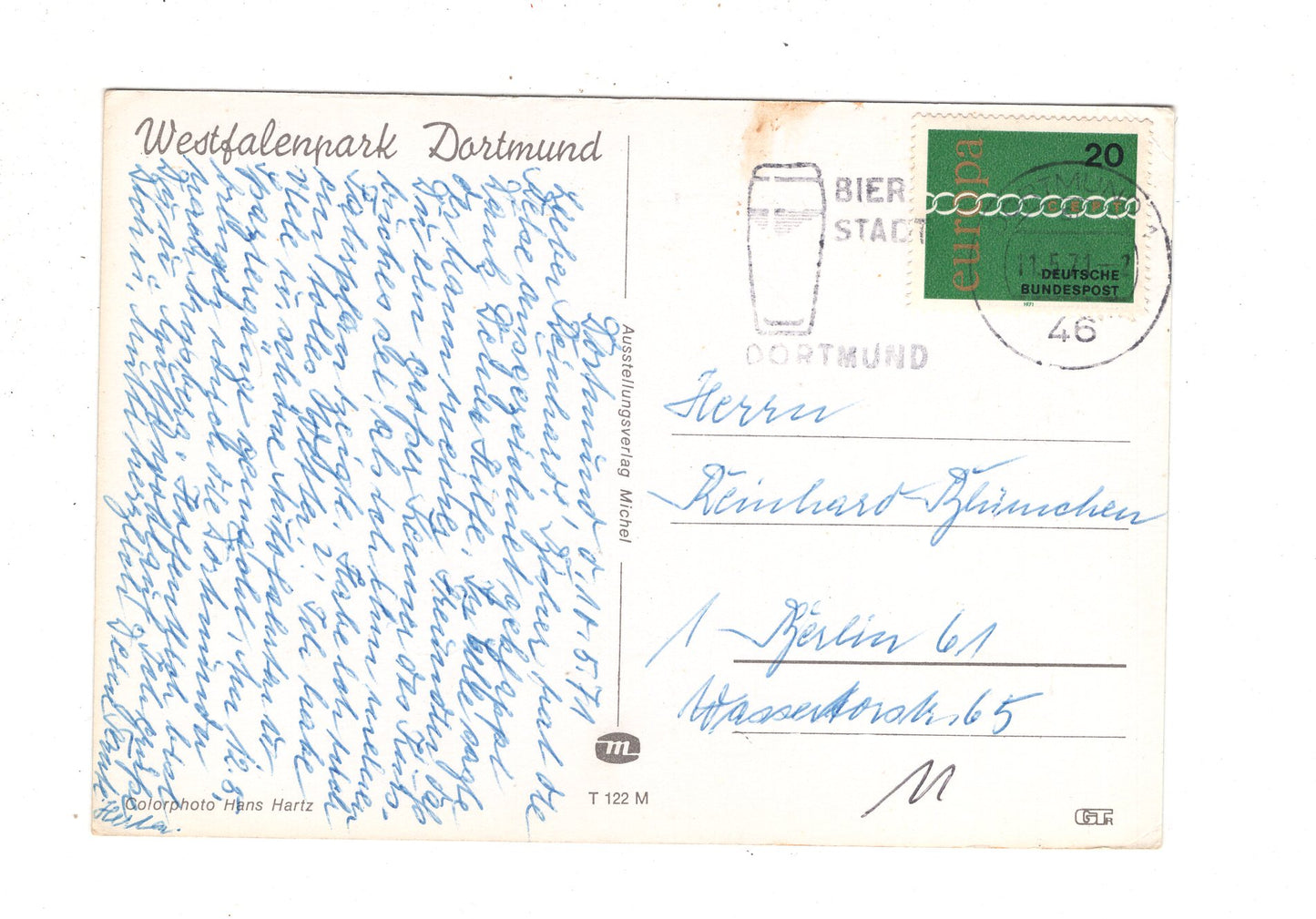 Ansichtskarte Dortmund / Westfalenpark / J1-54