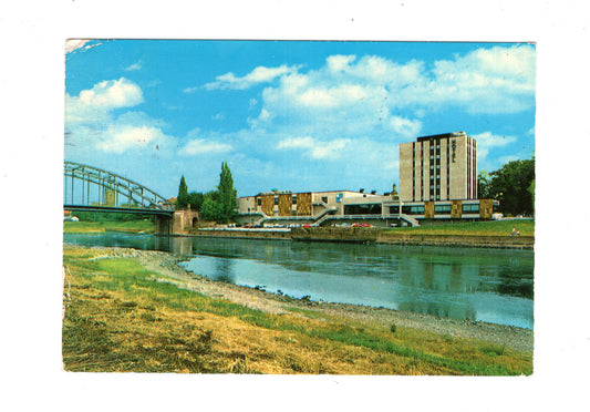 Ansichtskarte Rinteln / Partie an der Weser