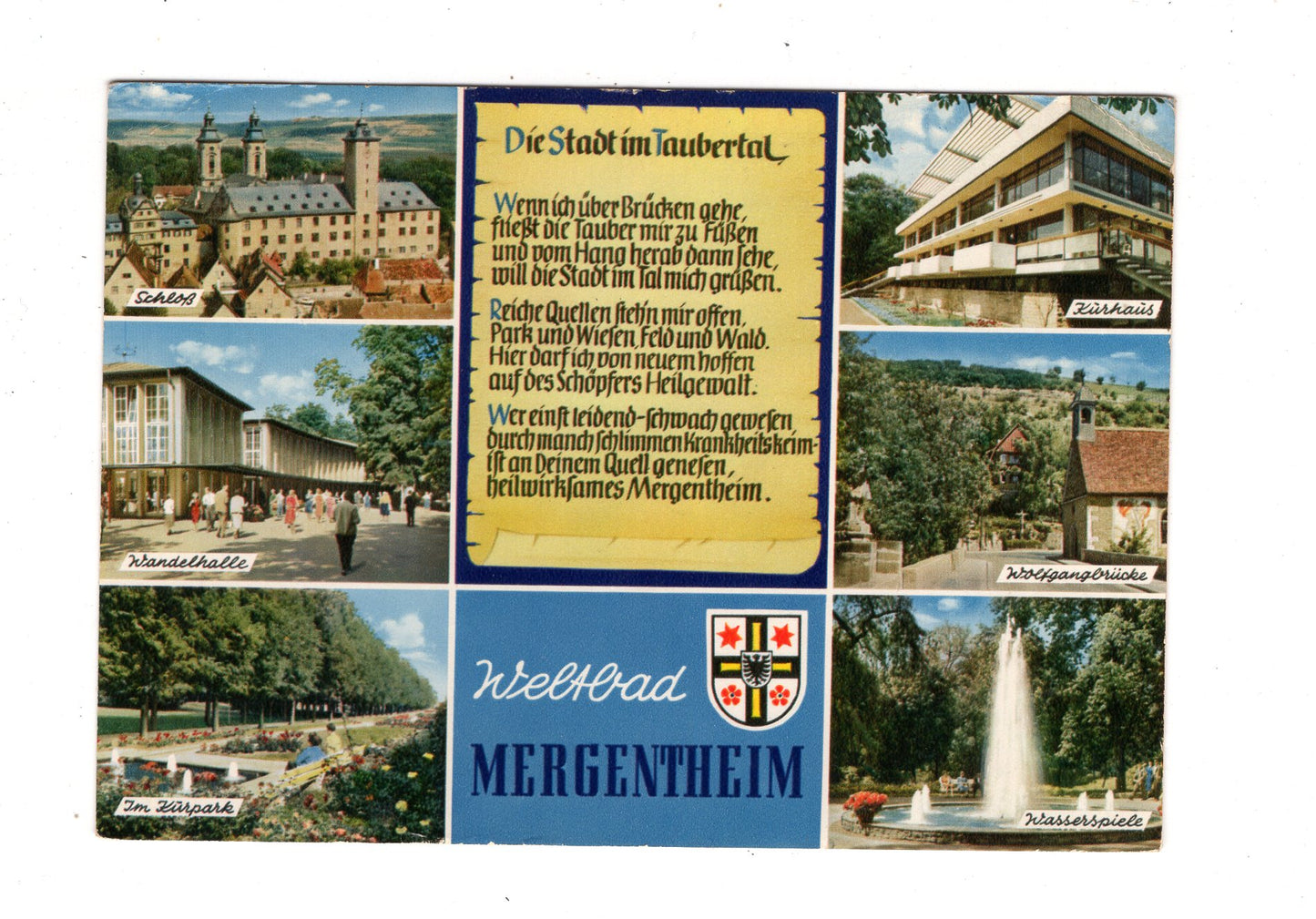 Ansichtskarte Bad Mergentheim / Wandelhalle +++ / L1-70