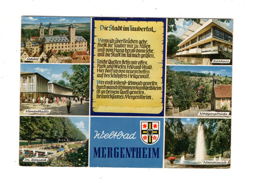 Ansichtskarte Bad Mergentheim / Wandelhalle +++ / L1-70