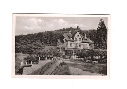 Ansichtskarte Königswinter am Rhein / Hotel Burghof
