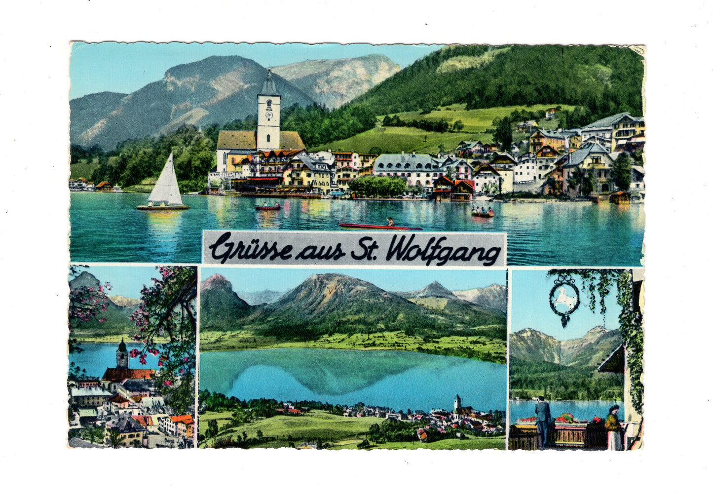 Ansichtskarte St. Wolfgang / Salzkammergut / Österreich