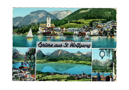 Ansichtskarte St. Wolfgang / Salzkammergut / Österreich