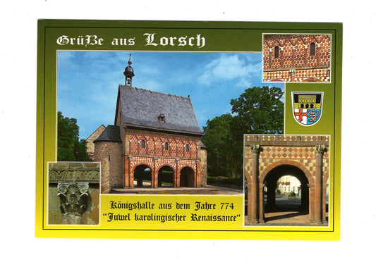 Ansichtskarte Lorsch / Hessen / Königshalle