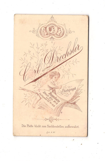 Fotografie Damenportrait - Rosenheim 1890er