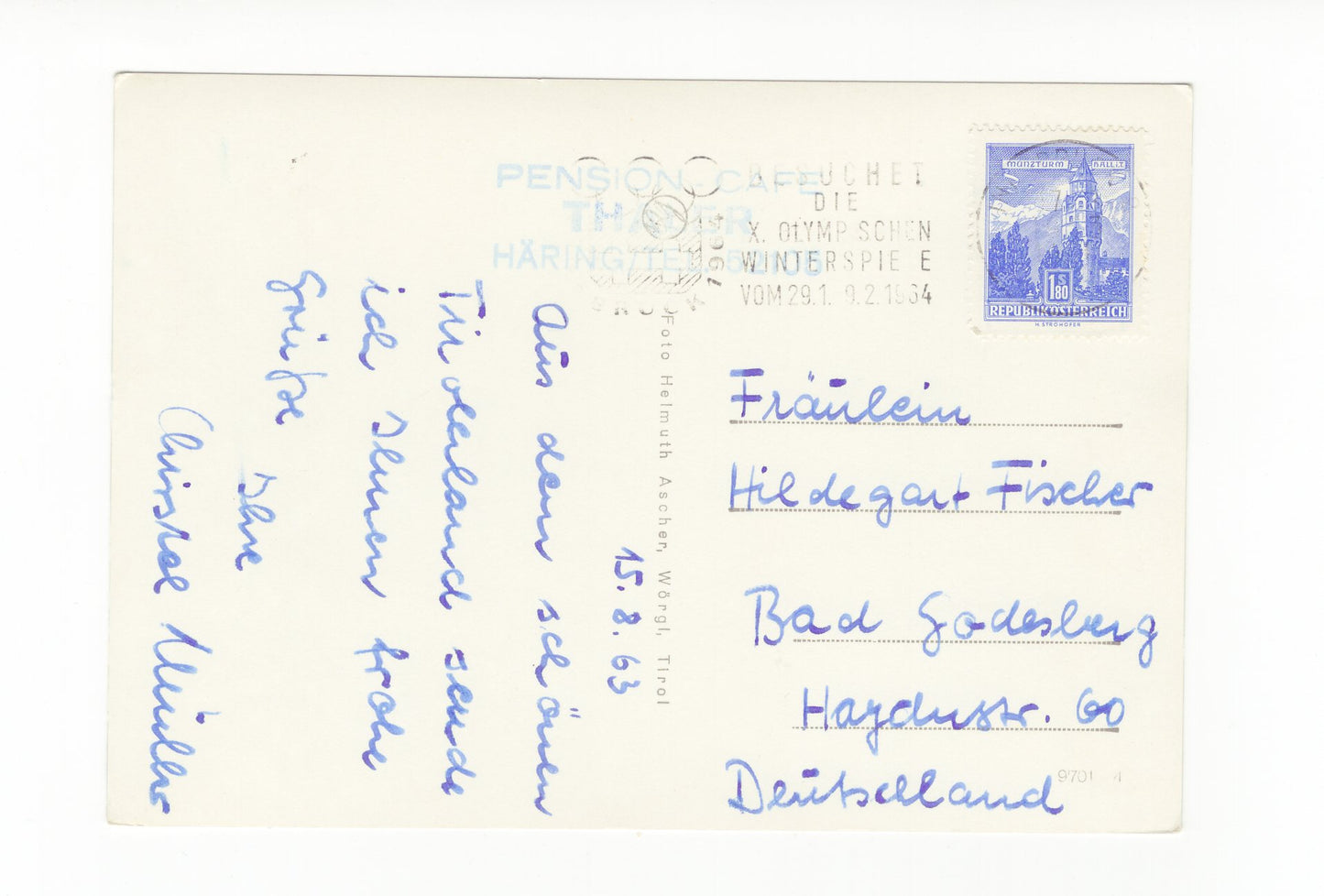 Ansichtskarte Häring / Tirol / Österreich