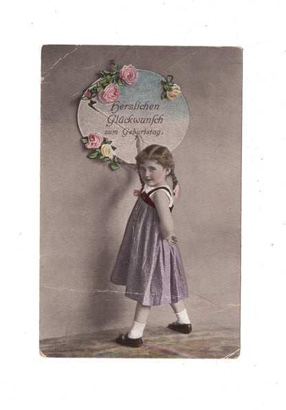 Ansichtskarte Glückwünsche / Glückwunsch zum Geburtstag / L1-61