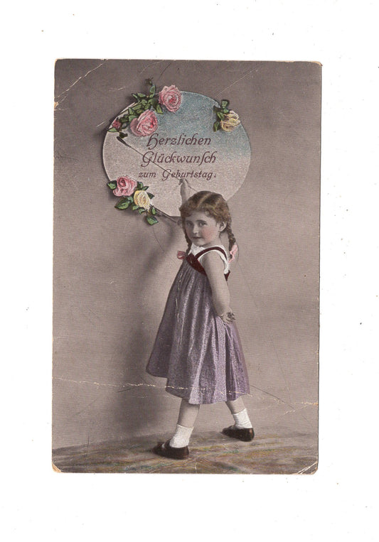 Ansichtskarte Glückwünsche / Glückwunsch zum Geburtstag / L1-61