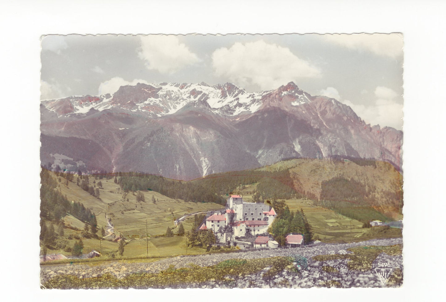 Ansichtskarte Schloss Nauders / Tirol / Österreich