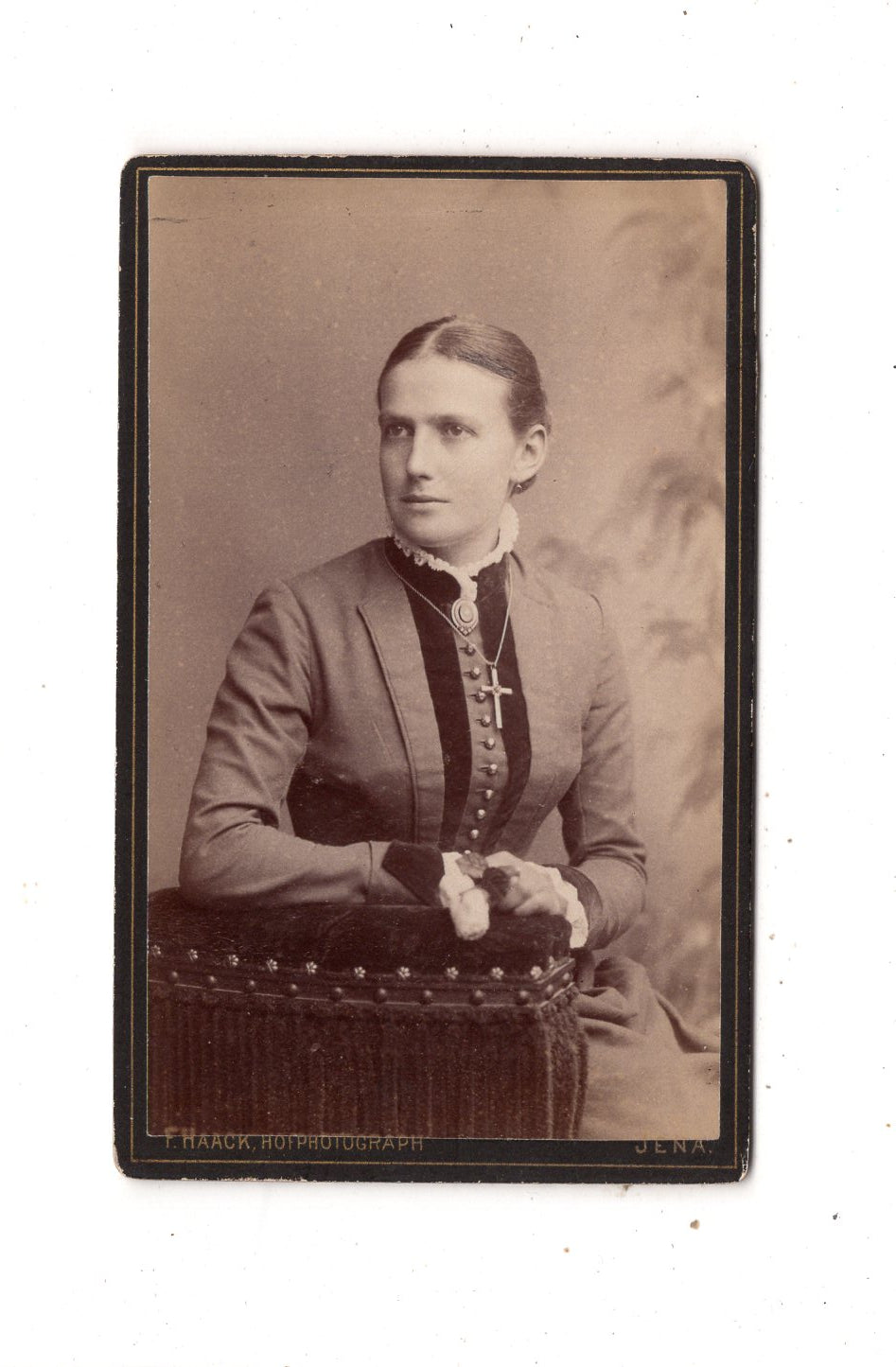 Fotografie Feine Dame - Jena 1880er