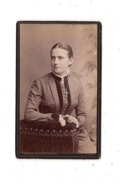 Fotografie Feine Dame - Jena 1880er