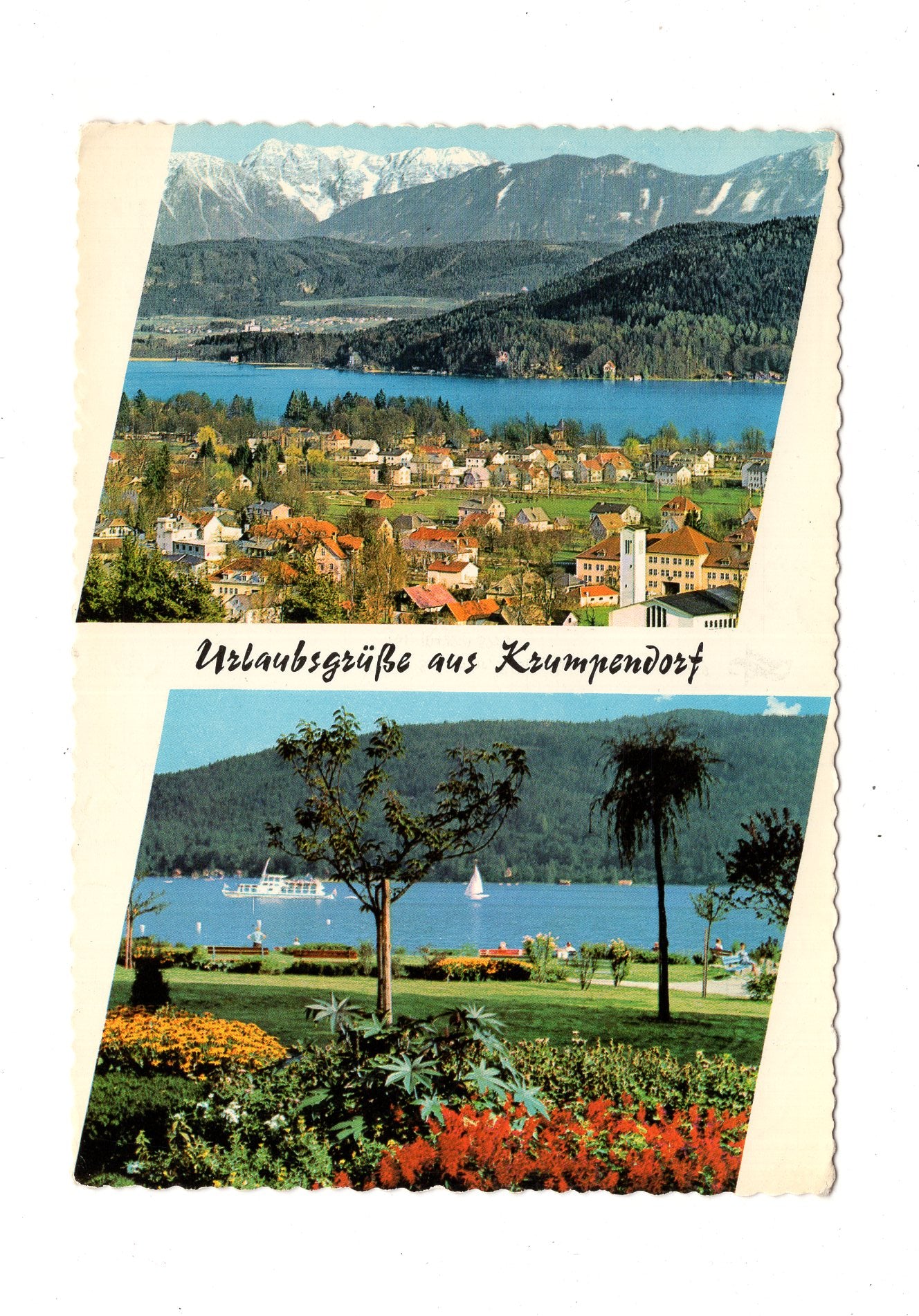 Ansichtskarte Krumpendorf am Wörthersee / Kärnten / Österreich