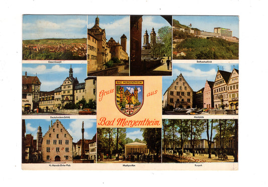 Ansichtskarte Bad Mergentheim / Deutschordens-Schloss +++ / L1-70