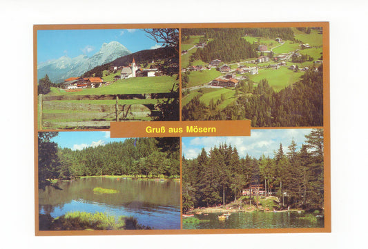 Ansichtskarte Mösern / Tirol / Österreich