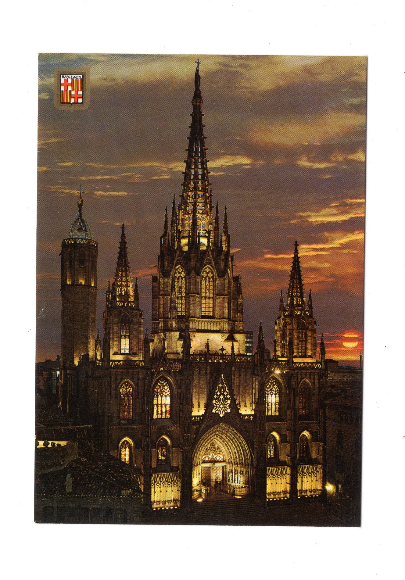 Ansichtskarte Barcelona / Catedral / Spanien