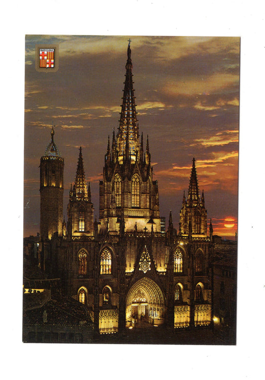 Ansichtskarte Barcelona / Catedral / Spanien