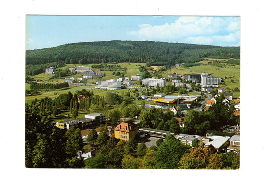 Ansichtskarte Bad Soden-Salmünster / Blick zum Kurviertel