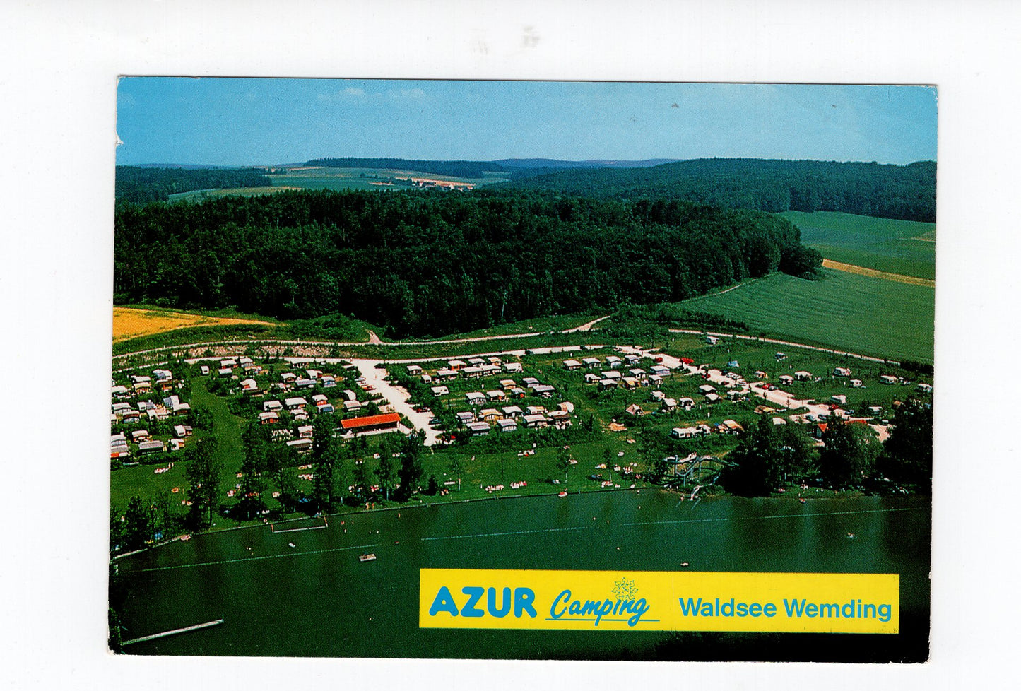 Ansichtskarte Azur Camping / Waldsee Wemding