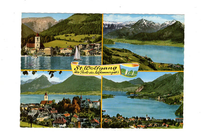 Ansichtskarte St. Wolfgang / Salzkammergut / Österreich