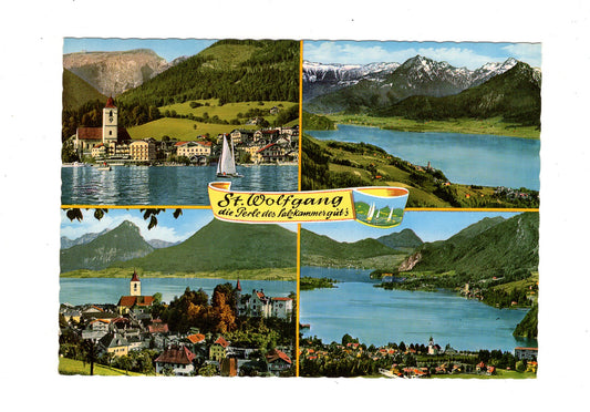 Ansichtskarte St. Wolfgang / Salzkammergut / Österreich