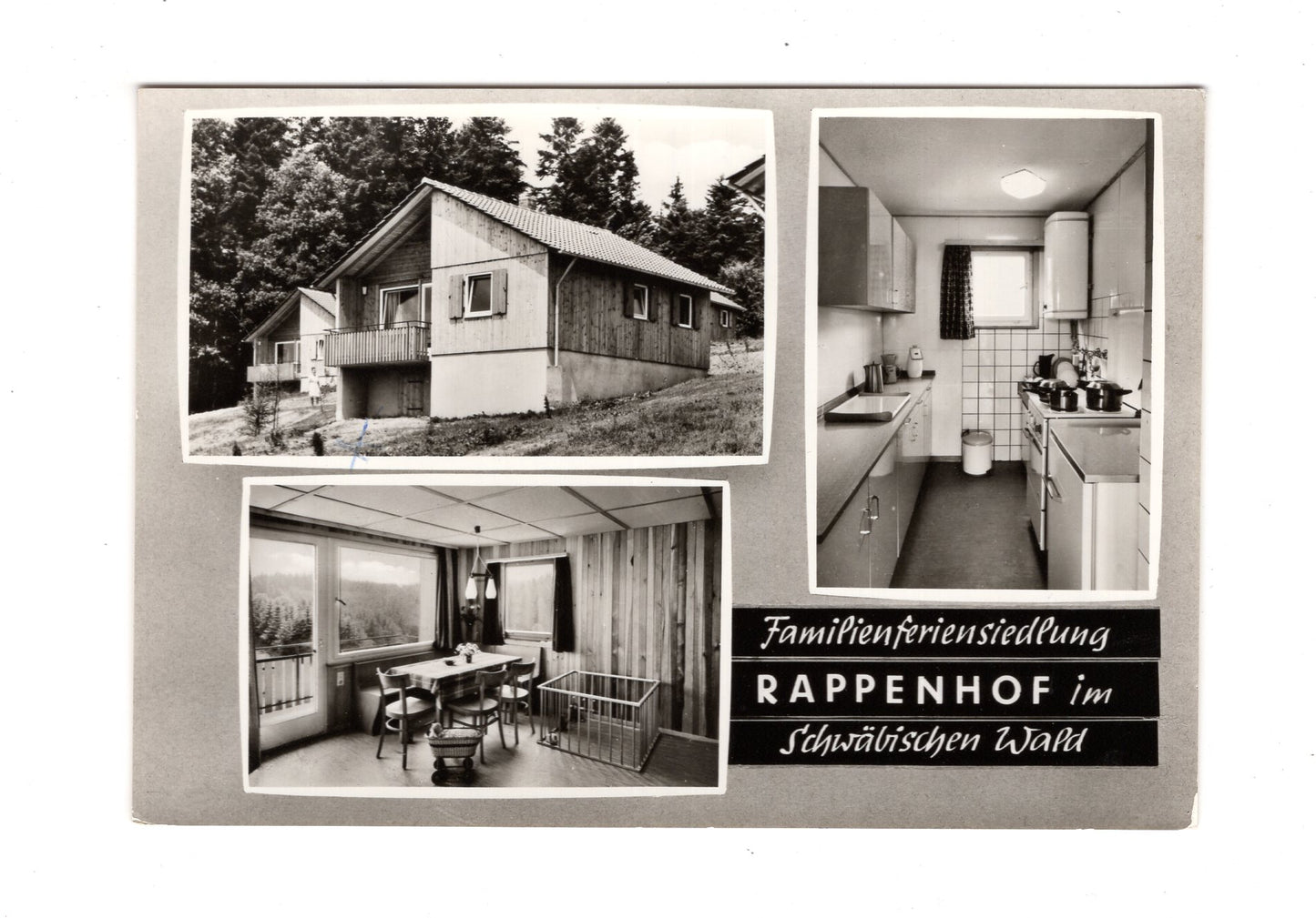 Ansichtskarte Familienferiensiedlung Rappenhof im Schwäbischen Wald
