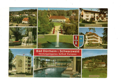 Ansichtskarte Bad Dürrheim im Schwarzwald / Kurpark +++ / J1-70
