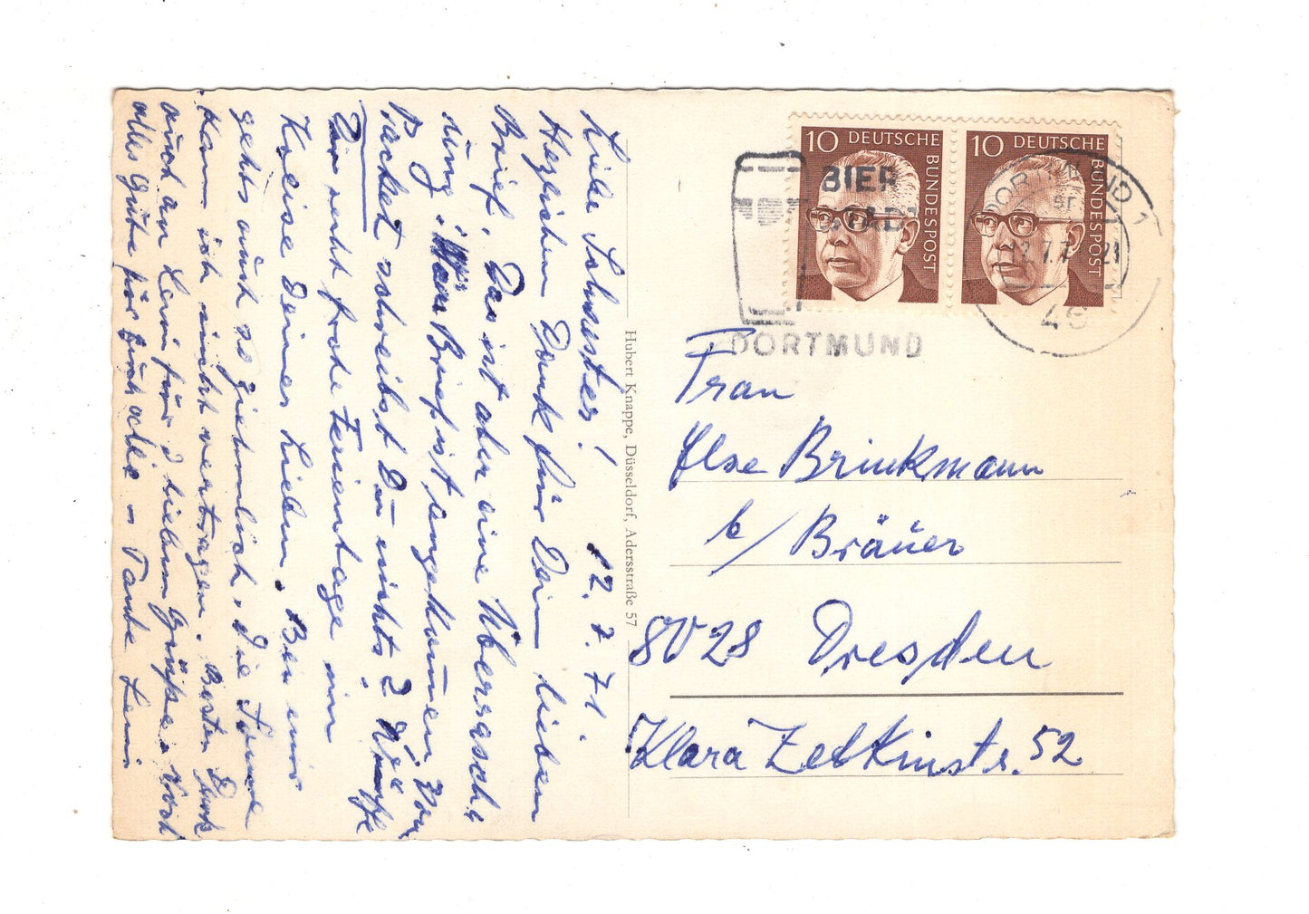 Ansichtskarte Dortmund / Reinoldikirche +++ / J1-54