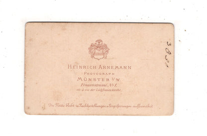 Fotografie Feine Dame - Münster in Westfalen 1870er