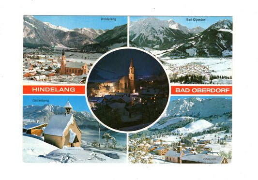 Ansichtskarte Hindelang-Bad Oberdorf / Allgäu