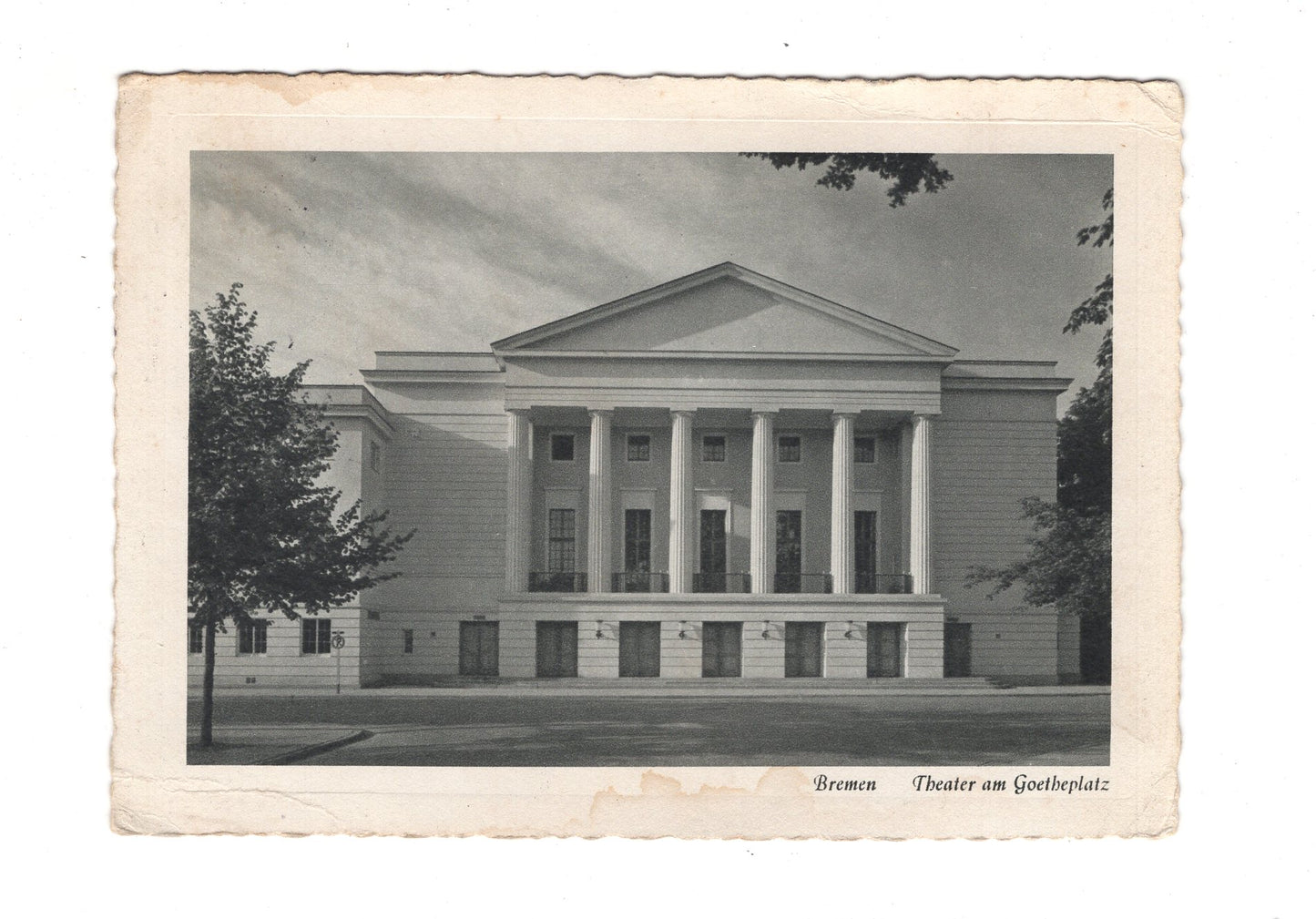 Ansichtskarte Bremen / Theater am Goetheplatz  / I1-58