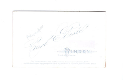 Fotografie Herrenportrait - Minden 1890er