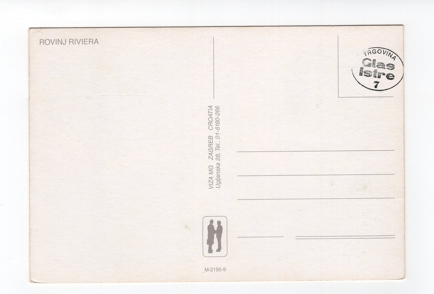 Ansichtskarte Rovinj Riviera / Kroatien