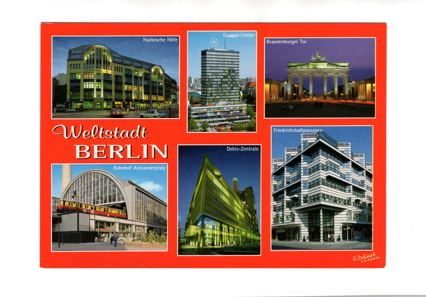Ansichtskarte Berlin / Hackesche Höfe / Debis-Zentrale +++