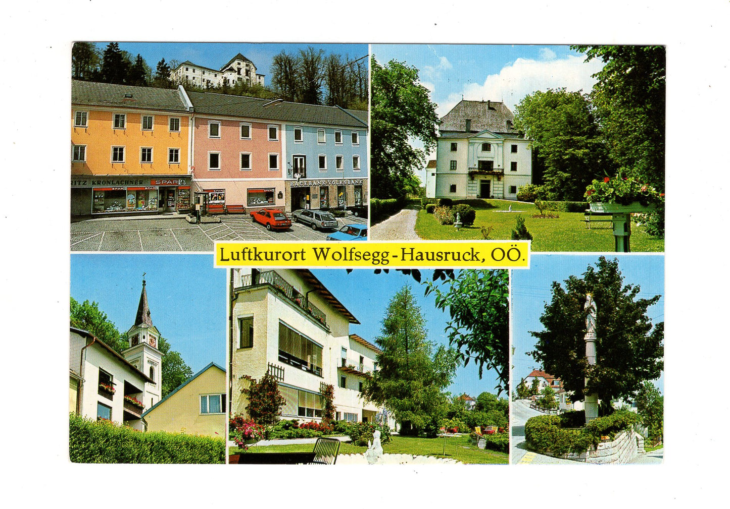 Ansichtskarte Wolfsegg-Hausruck / Oberösterreich / Österreich