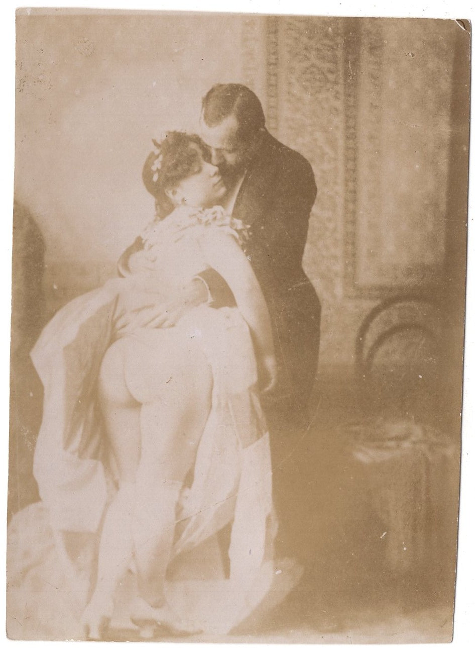 Fotografie Historisches Aktfoto / Erotik / Sex / I1-56