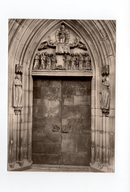 Ansichtskarte Magdeburg / Dom / Die Paradiespforte