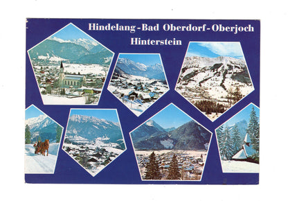Ansichtskarte Hindelang - Bad Oberdorf -Oberjoch - Hinterstein