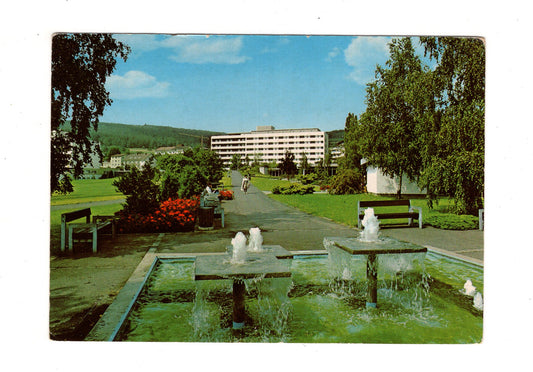 Ansichtskarte Bad Soden-Salmünster / Kurpark