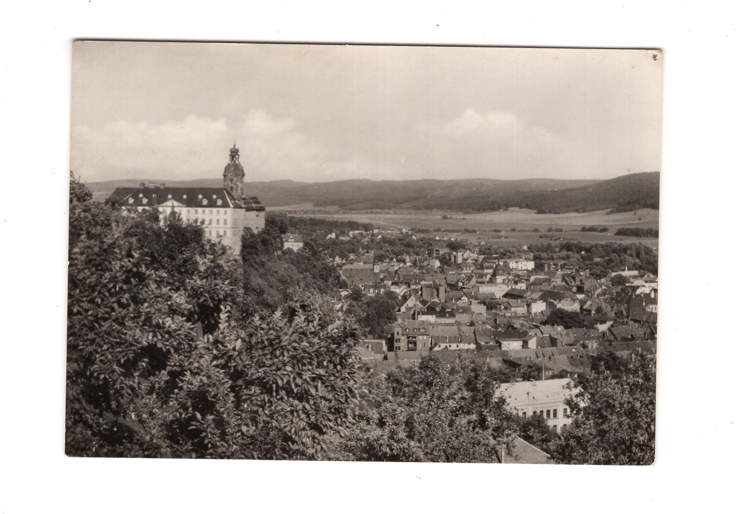 Ansichtskarte Rudolstadt / Blick vom Hain