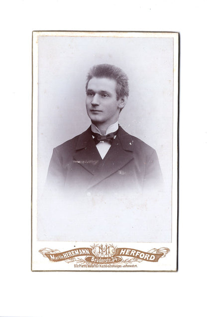 Fotografie Herrenportrait - Herford 1890er