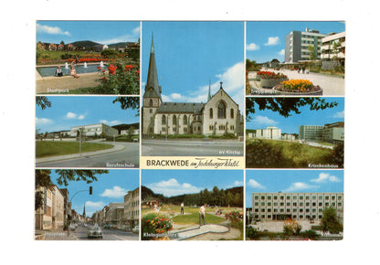 Ansichtskarte Brackwede am Teutoburger Wald / Rathaus +++