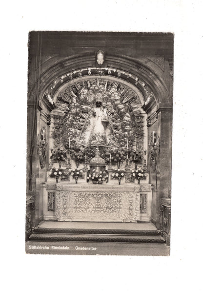 Ansichtskarte Stiftskirche Einsiedeln / Schweiz