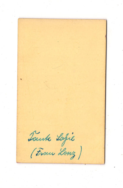 Fotografie Feine Dame / benannt - unbekannter Ort 1880er / CDV L1-30