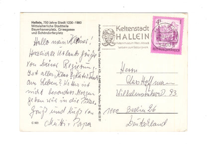 Ansichtskarte Hallein / Österreich