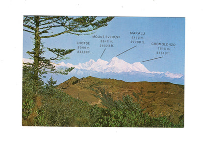 Ansichtskarte Mount Everest / China