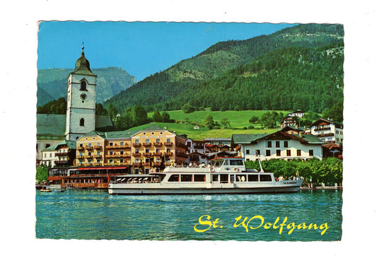 Ansichtskarte St. Wolfgang / Salzkammergut / Österreich